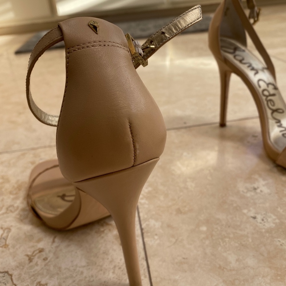 Sam Edelman stiletto heels 7.5 nude